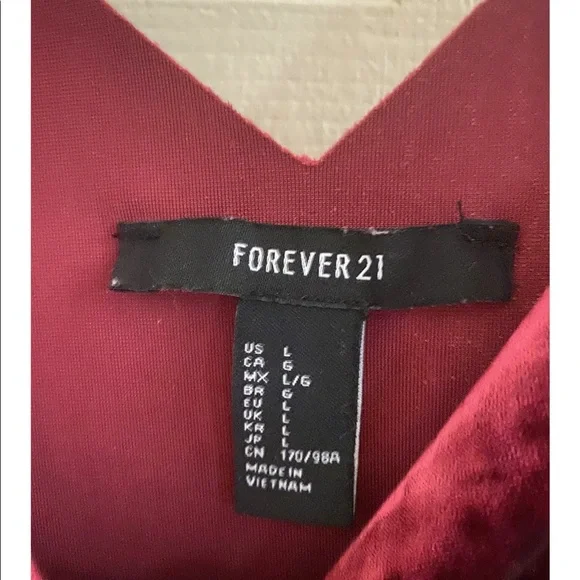 Forever 21 Velvet Spaghetti Strap Tank - Picture 3 of 4